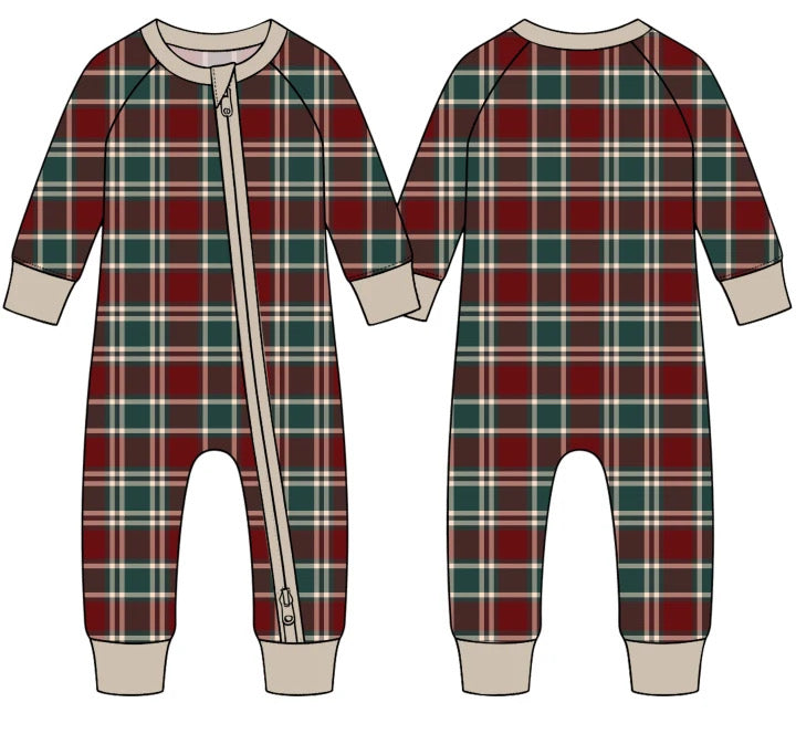 Merry Little Plaid | Zippie | PREORDER Ships around 11/12
