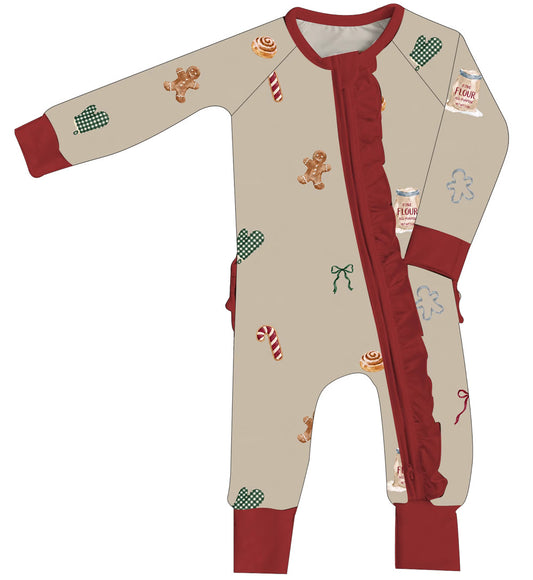 Merry Baking | Ruffle Zippie | PREORDER Ships around 11/12