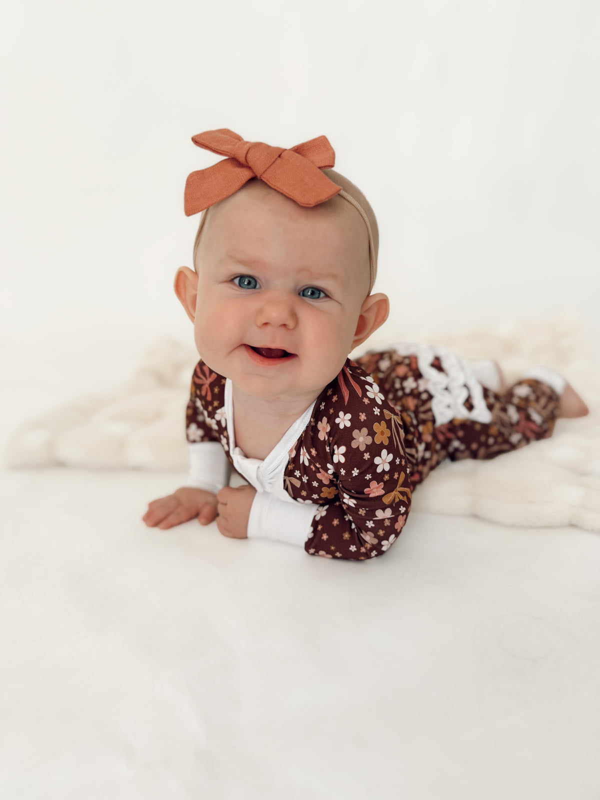 Cinnamon Blooms | Ruffle Zippie